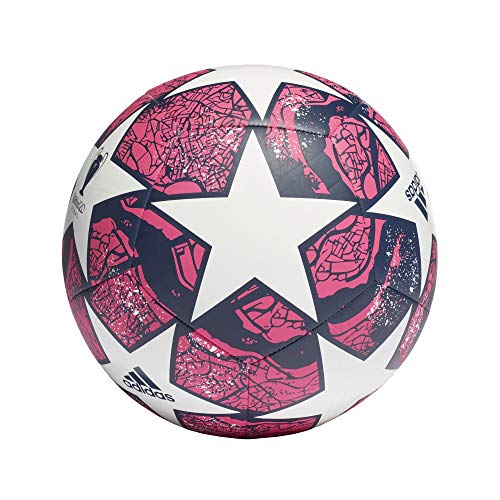 adidas Fin ist CLB Balón de Fútbol, Men's, White/Pantone/Dark Blue, 5