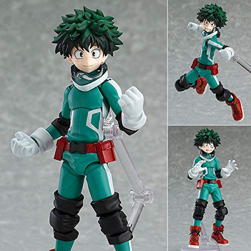 AMrjzr Figma 323 My Hero Academia Hombre Plomo Green Valley Izuji Figura móvil en Caja-1 Estilo-14.5CM