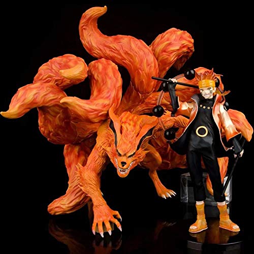 Anime Carácter Modelo, Naruto Anime Figura 31cm Uzumaki Naruto Kurama Estatua Naruto Kyuubi Coleccionables Souvenir Decorations Modelo Naruto Kurama , Juguetes para niños ( Color : Naruto Kurama )