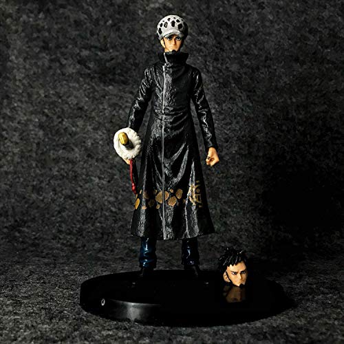 Aoemone One Piece Trafalgar D Water Law/Trafalgar Law Cara Reemplazable Figuras De Anime Modelo De Personaje Estatua/Material De PVC Imagen Estática/Adornos De Las Colecciones De Los Fanáticos