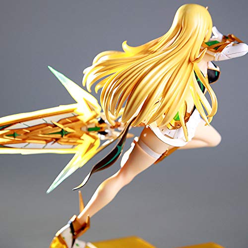 Aoemone Xenoblade Chronicles 2 Mythra Figuras De Anime Juego De Dibujos Animados Modelo De Personaje Estatua Juguete Fans del Anime Colección Favorita Decoraciones De Escritorio Adornos Regalo