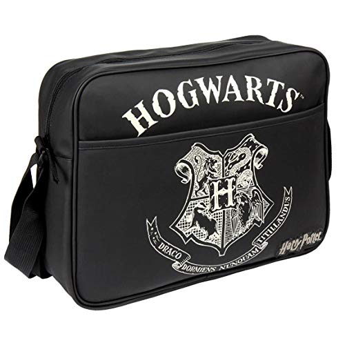 ARTESANIA CERDA Bolso Bandolera Harry Potter, Mochila para Niñas, Negro (Negro), 11x30x36 cm (W x H x L)