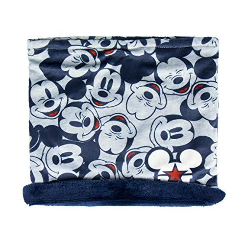 ARTESANIA CERDA Braga Cuello Mickey Calentadores, Gris (Gris 17), One Size (Tamaño del fabricante: One Size) para Niños