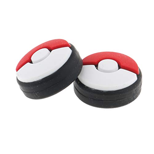 B Blesiya Pokeball Plus Joystick Grip Thumbstick Cover para Switch Joycon Reemplazo