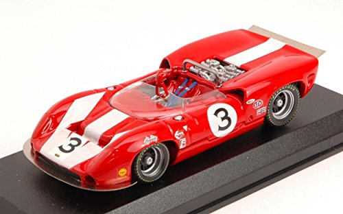 Best Model BT9633 Lola T70 MK.2 N.3 Winner Can-Am ST.JOVITE 1966 J.SURTEES 1:43 Compatible con