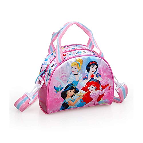 Bolso FRIGO Princesas Disney Cenicienta Jasmine Blancanieves Ariel Ocio Viajes Escuela Niña 18x22x10CM.-10818