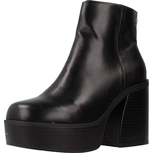 Botines Mujer MTNG | Botines Setenta 58651 | MTNG Mujer | Botines Vestir | Cierre con Cremallera | 43387 | Negro | 40