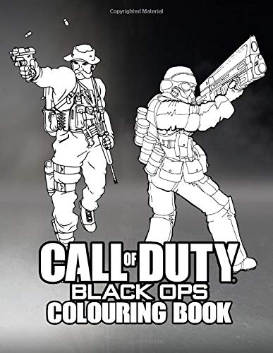 Call of Duty Colouring Book: Aim towards the Enemy | 30+ beautiful illustrations