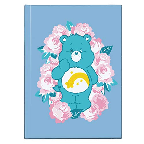 Care Bears Wish Bear Pink Flowers Hardback Journal