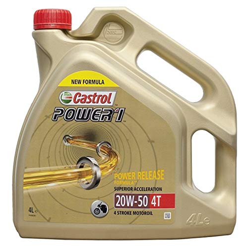 Castrol Power 1 formula mejorada 4t 20w50 4l. (antiguo ACT EVO)