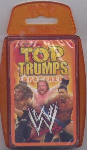 Catch W.W.E Top Trumps (12) Carte a Jouer