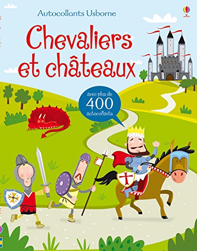 Chevaliers et chateaux - autocollants usborne