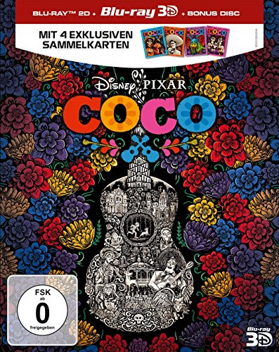 Coco - Lebendiger als das Leben: Blu-ray 3D + 2D + Bonus Disc