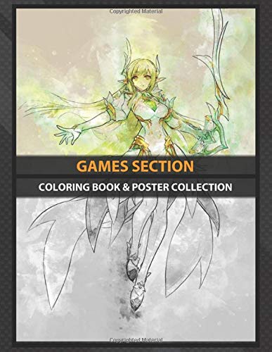 Coloring Book & Poster Collection: Games Section Find More Games And Anime In My Gallery Xd Gaming