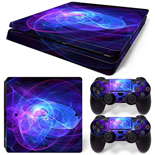 Controlador Piel Pegatinas, Liquidación Venta Estrellada Cielo Piel Adhesivo para Sony PLAYSTATION PS4 Mando Consola Pegatina Funda Set (D) - l, One Size