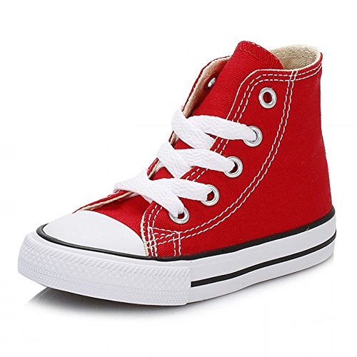 Converse Chuck Taylor All Star High, Zapatillas Unisex bebé, Rojo, 21 EU