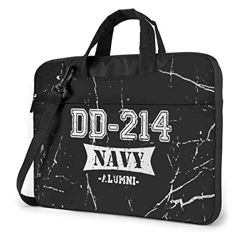 DD 214 US Navy Alumni Laptop Bag Bandolera Bolso para computadora Maletín Bolso Bandolera Inclinado