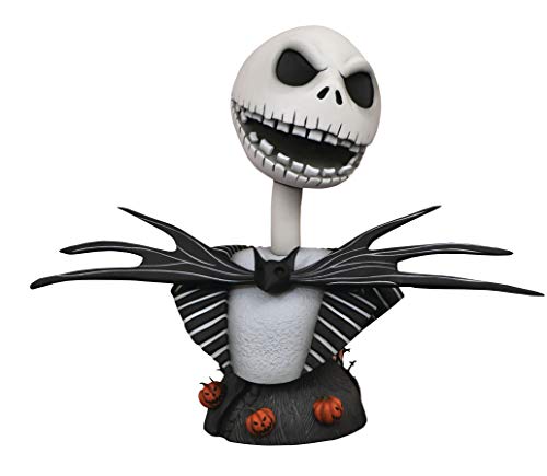 Diamond- Busto de la colección Legends Select del Personaje Jack Skellington de la película Pesadilla Antes de Navidad Disney, Multicolor (NOV182294) , color/modelo surtido