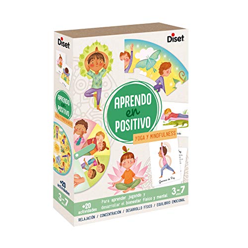 Diset - Aprendo en positivo Yoga y Mindfulness - Juego educativo a partir de 3 años