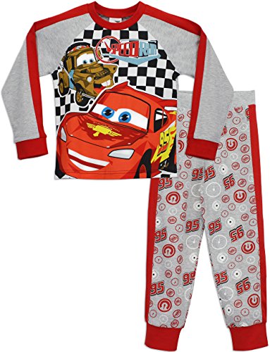 Disney Pijama para Niños con estampado Disney Cars [5-6 años-Multicolor]