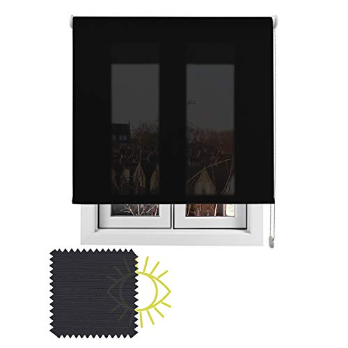 EB ESTORES BARATOS Estor Luminoso TECNOSCREEN/Bloqueo UV 70% Termoregulador y acústico. LO AJUSTAMOS A SU Medida Ancho x Alto. Color: Antracita. Medidas: 275cm x 160cm