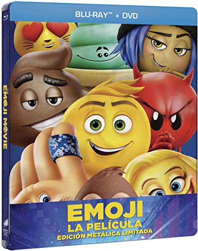 Emoji La Película - Edición Especial Limitada Metal (BD + DVD) [Blu-ray]