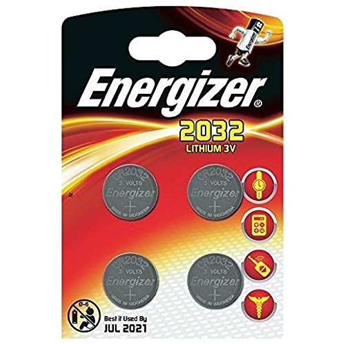 ENERGIZER-Lote de 10 Blisters de 4 pilas de litio CR 2032 Maxi