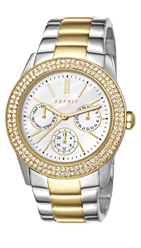 Esprit ES103822015 - Reloj de Cuarzo para Mujeres, Bicolor