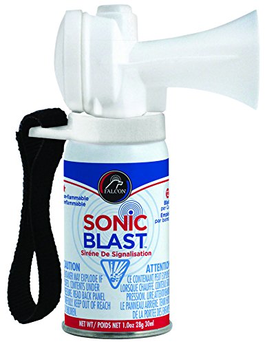 Falcon seguridad productos Sonic Blast Marino cuerno, 1 oz