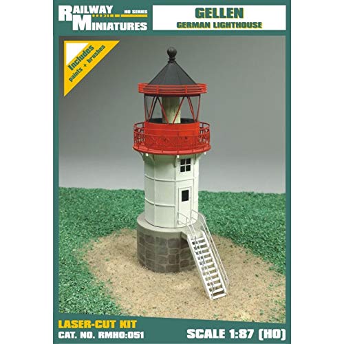 Farol Miniaturas RMH0:051 Gellen Faro Diorama, 6,9 x 4 x 12 cm