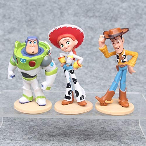 feiren 15cm Toy Story 4 Caliente Woody Buzz Lightyear Jessie PVC Figuras de Acción Juguetes Muñecas Colecciones Modelo Para Niños Niños Regalo de Cumpleaños Yoda