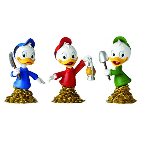 Figura de Juanito, Jaimito y Jorgito (Sobrinos Tío Gilito), Disney, Para coleccionar, Enesco