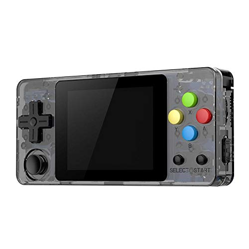 Findema Consola de Juegos portátil, Consola de Juegos portátil PSP de 2 Generaciones con batería de Memoria 16G 1000mA para el Little King Dragon PS1 GBA SFC