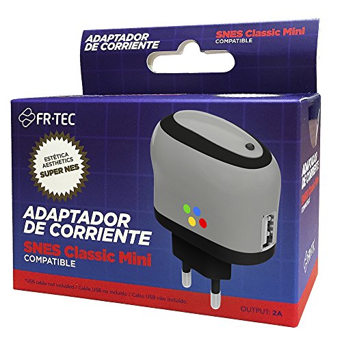 FR·TEC - Adaptador De Corriente Super NES Mini