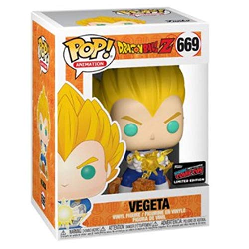 Funko 43393 Dragon Ball-Z Vegeta Pop Figura de Vinilo, Multicolor