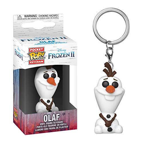 Funko- Keychain Frouzen II Olaf Llavero Pop, Multicolor (40905)