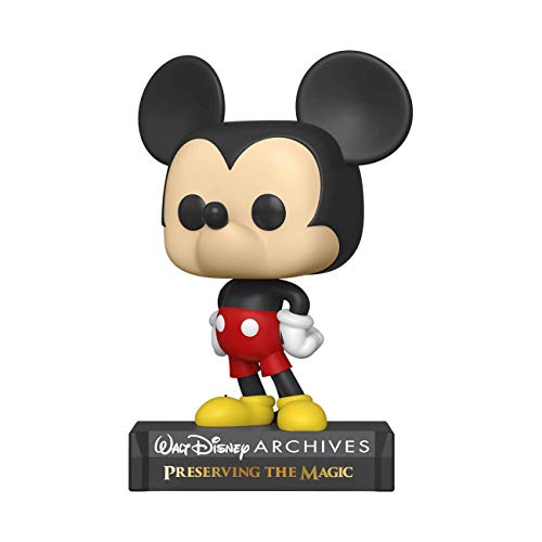 Funko- Pop Disney: Archives-Current Mickey Figura Coleccionable, Multicolor (49893)