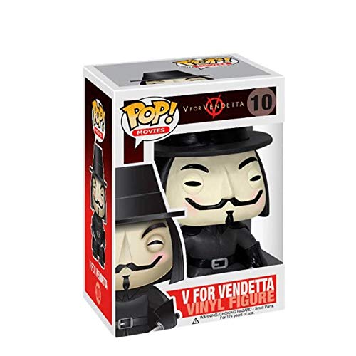 Funko Pop Movie : V for Vendetta Figure 3.9inch Vinyl Gift for Boys Horror Movie Movie Fans Chibi