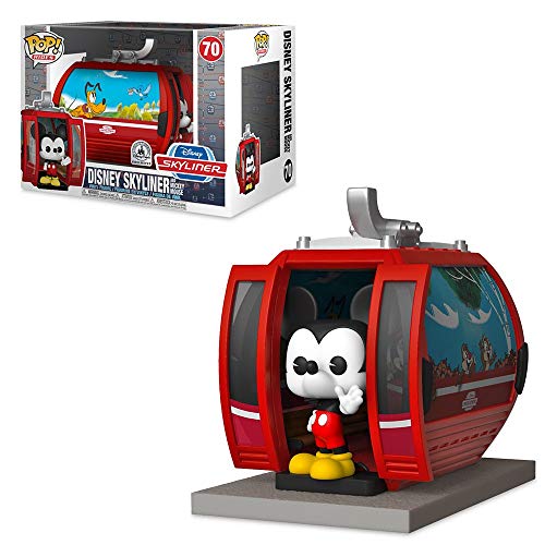 Funko Pop! Rides: Disney Skyliner y Mickey Mouse Figura de vinilo exclusiva #70
