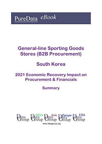 General-line Sporting Goods Stores (B2B Procurement) South Korea Summary: 2021 Economic Recovery Impact on Revenues & Financials (English Edition)