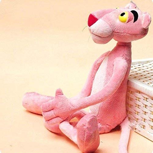 GHJU Homedecor 60cm Pink Panther Linda Animales de Peluche Precioso Pantera Rosa Juguetes de Peluche Qingqiao