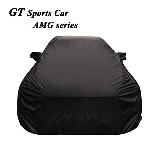 Good Shopping Funda para Coche,Car Cover, Cubre Impermeable y Transpirable Coche de Deportes de Protección Solar Car Algodón Forro Compatible con Mercedes-Benz AMG GT Series (Size : GT 63S)