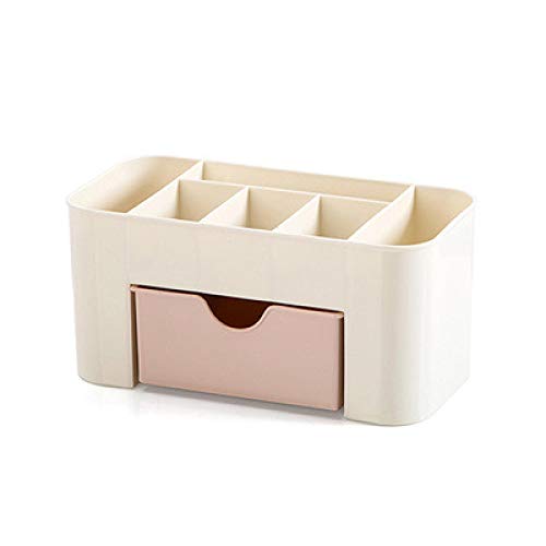 GUOSHUFANG Cosmetica - Organizador de maquillaje para mujer, color rosa