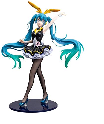 Hatsune Miku Proyecto Diva Arcade: (My Dear Vistas Conejo) PVC Figura,Mejor Regalo para Los NiñOs Y Adultos De Los Aficionados del Animado - Alto 45cm