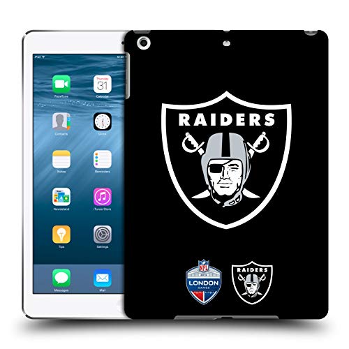 Head Case Designs Oficial NFL Raiders de Gran tamaño Juegos de Londres 2019 Carcasa rígida Compatible con Apple iPad Air (2013)