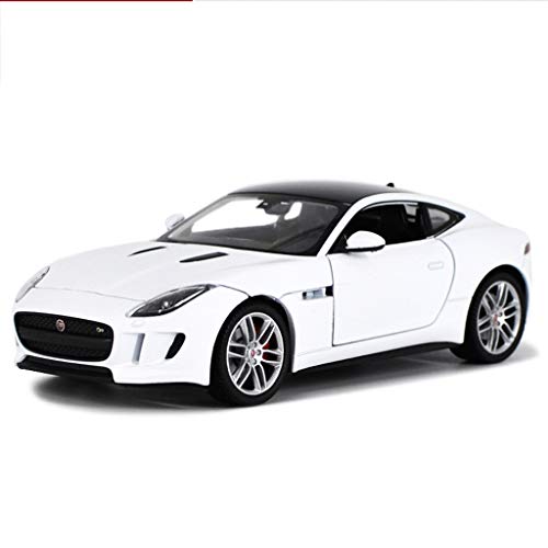 Hyzb Jaguar F-Type Miniatura de fundición de Autos Modelo en Miniatura - Modelo de aleación Vehículo para niños Juego de vehículos para niños - Escala 1:24