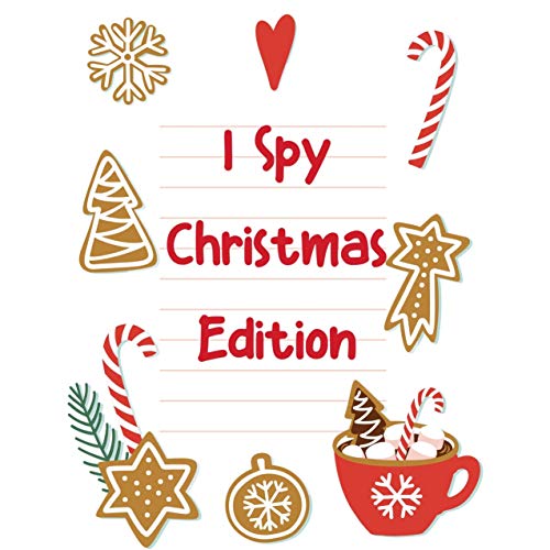 I Spy - Christmas Edition: A Book Of Picture Riddles For Kids Ages 2-5 (English Edition)
