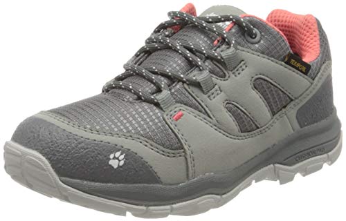 Jack Wolfskin Mtn Attack 3 Texapore, Zapatos de Low Rise Senderismo Unisex Niños, Gris (Titanium 6005), 30 EU