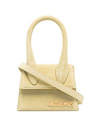 JACQUEMUS Moda De Lujo Mujer 211BA01211302500 Verde Cuero Bolso De Mano | Ss21