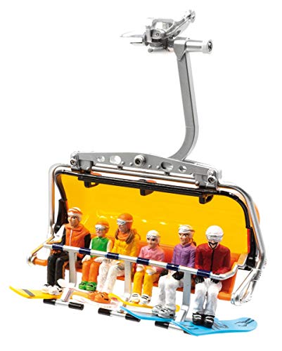 Jaegerndorfer jaegerndorferjc54500 Sentado Figuras con Cabeza de Snowboard (Juego de 6)